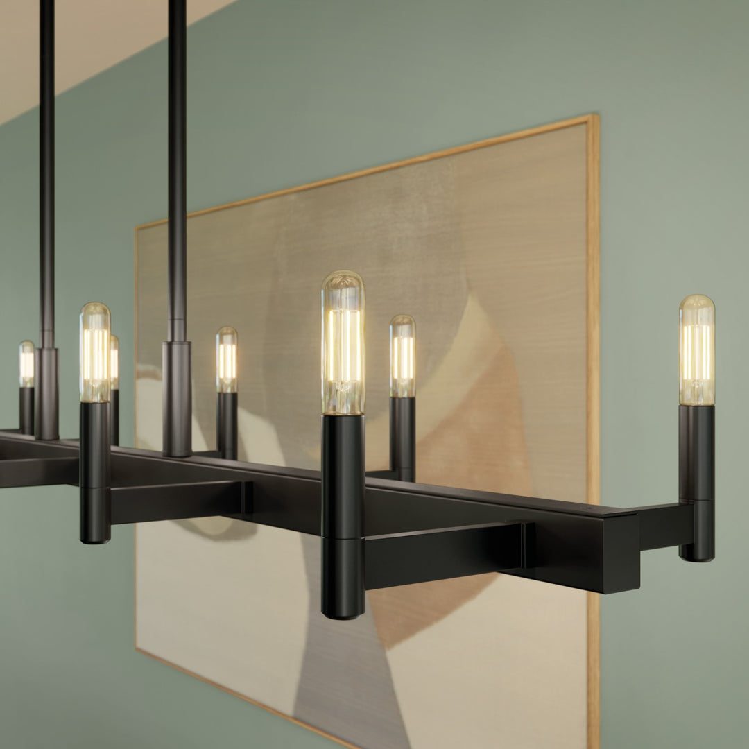 Kichler Ten Light Linear Chandelier