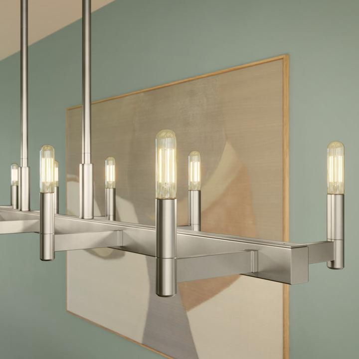 Kichler Ten Light Linear Chandelier