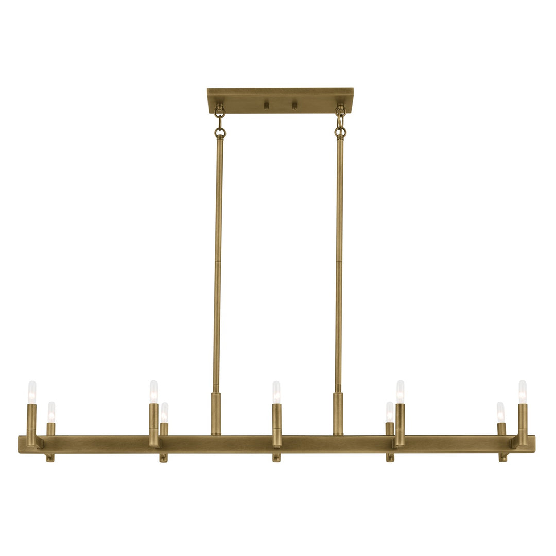 Kichler Ten Light Linear Chandelier