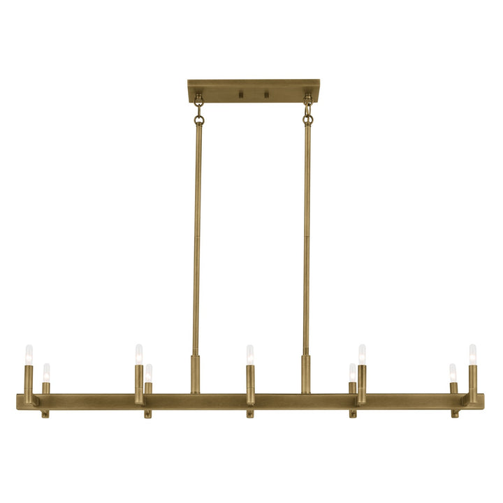 Kichler Ten Light Linear Chandelier