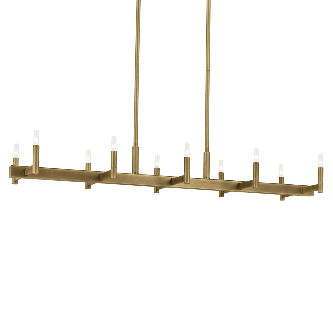 Kichler Ten Light Linear Chandelier