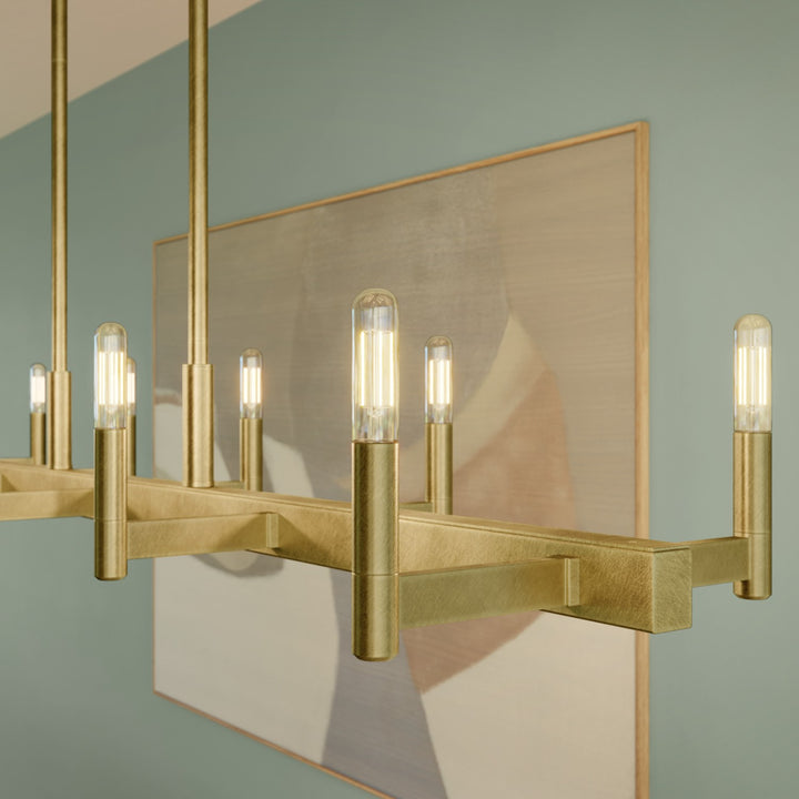 Kichler Ten Light Linear Chandelier