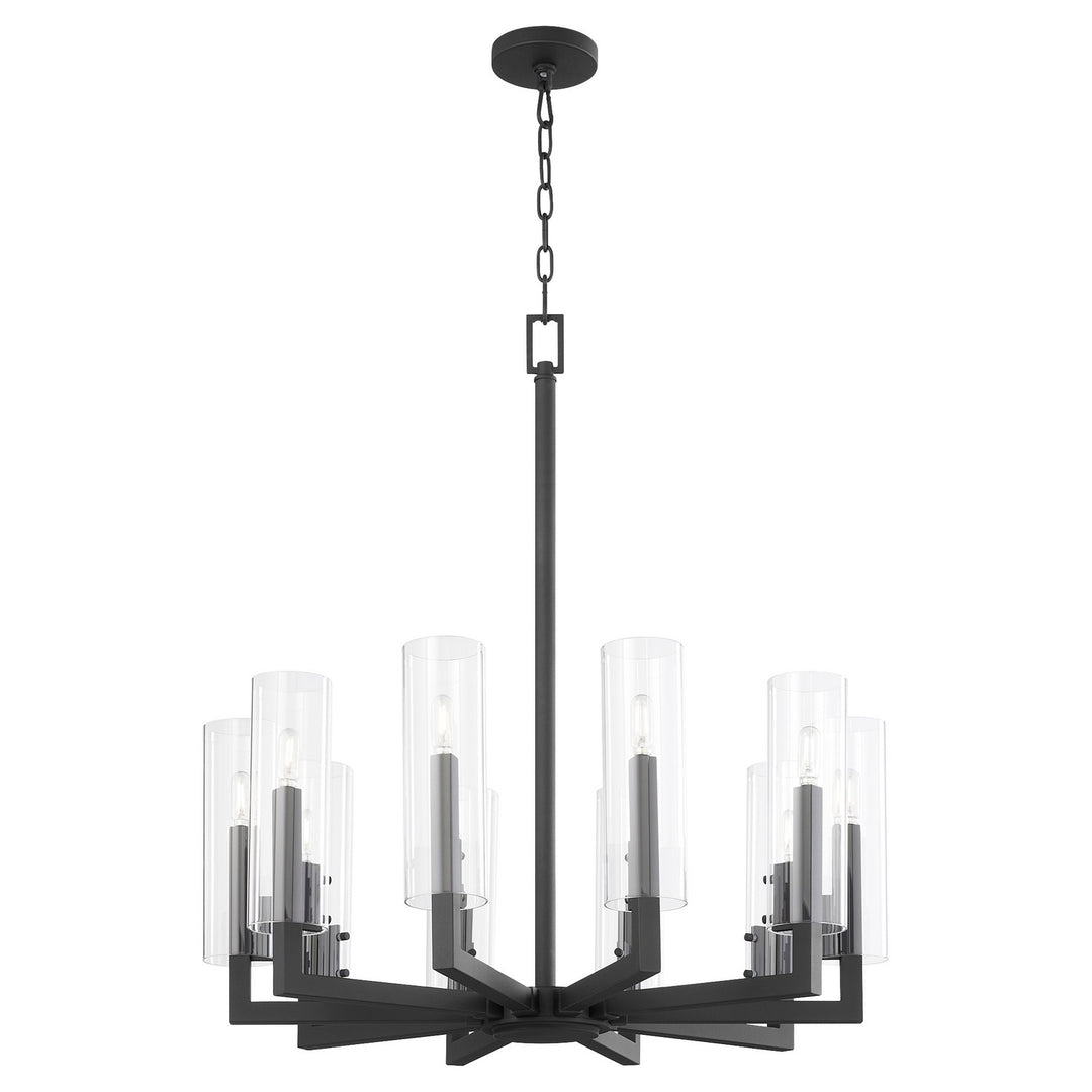 Quorum Ten Light Chandelier