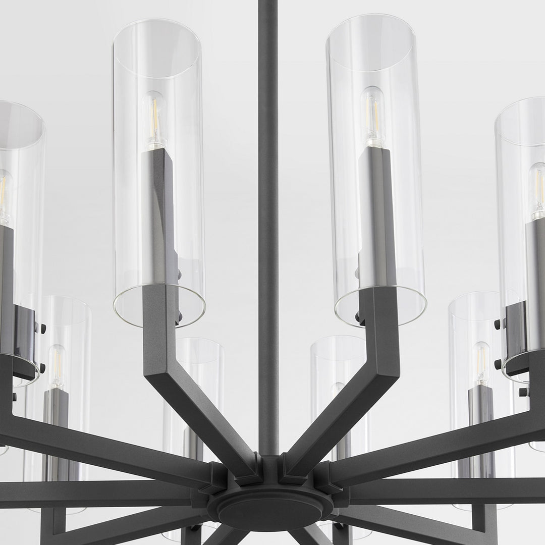 Quorum Ten Light Chandelier