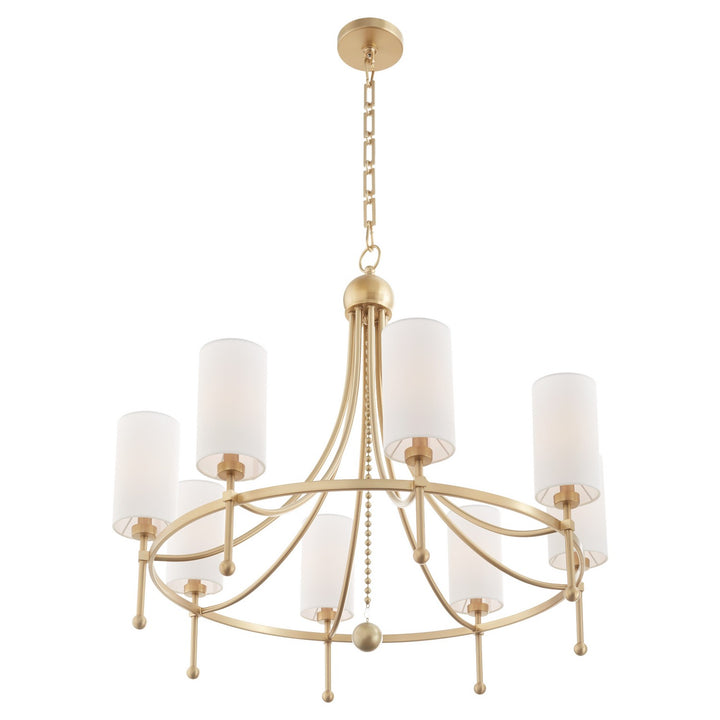 Quorum Eight Light Chandelier