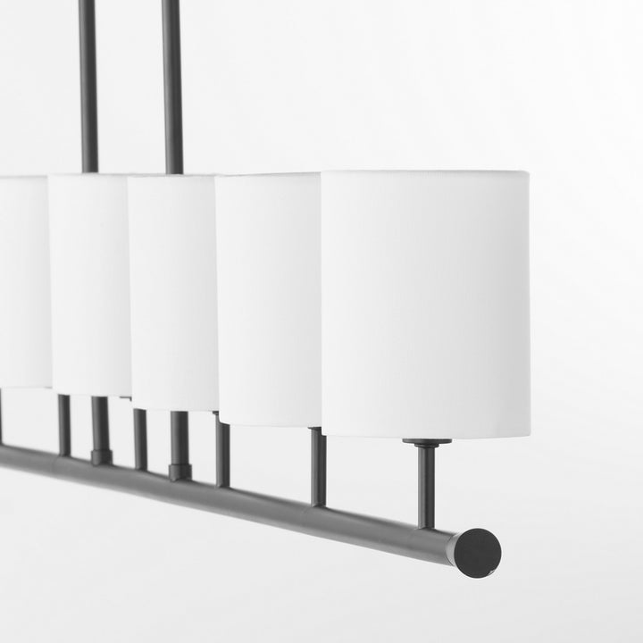 Quorum Seven Light Linear Chandelier