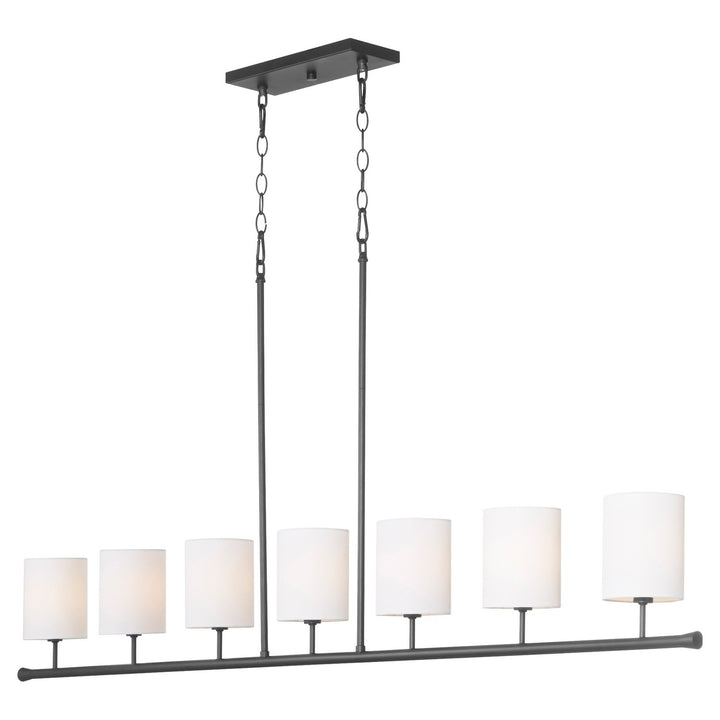 Quorum Seven Light Linear Chandelier