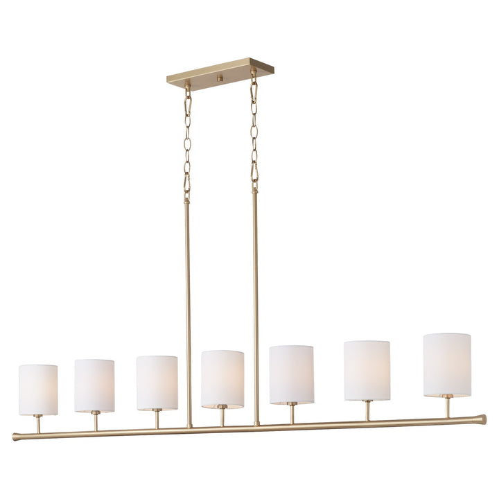 Quorum Seven Light Linear Chandelier