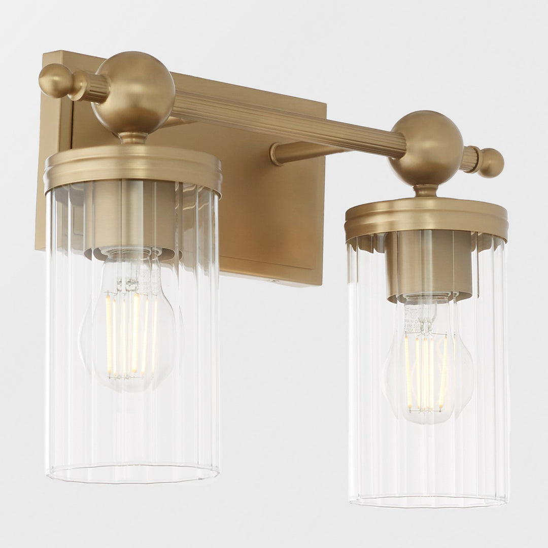 Quorum Two Light Vanity
