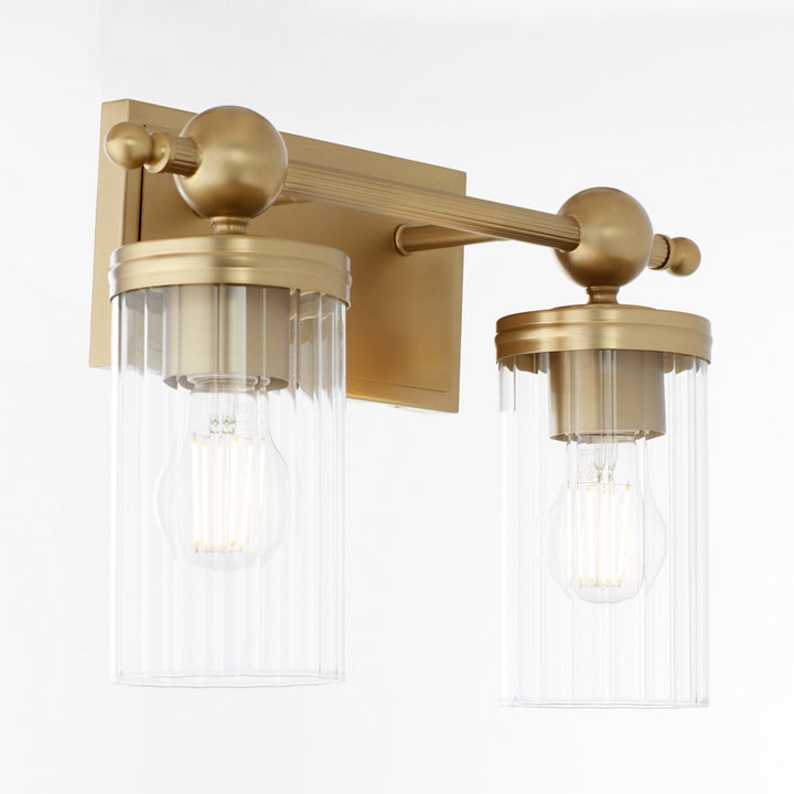 Quorum Two Light Vanity