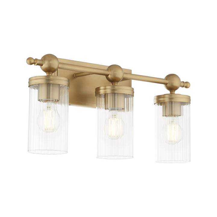 Quorum Three Light Vanity