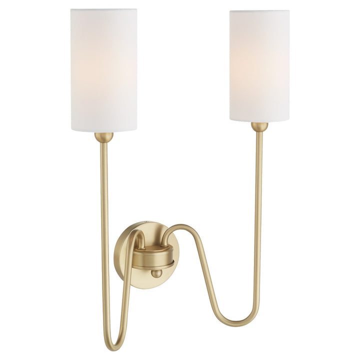 Quorum Two Light Wall Mount