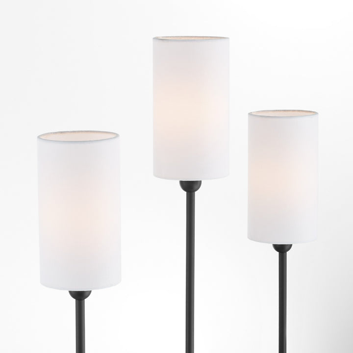 Quorum Three Light Wall Mount
