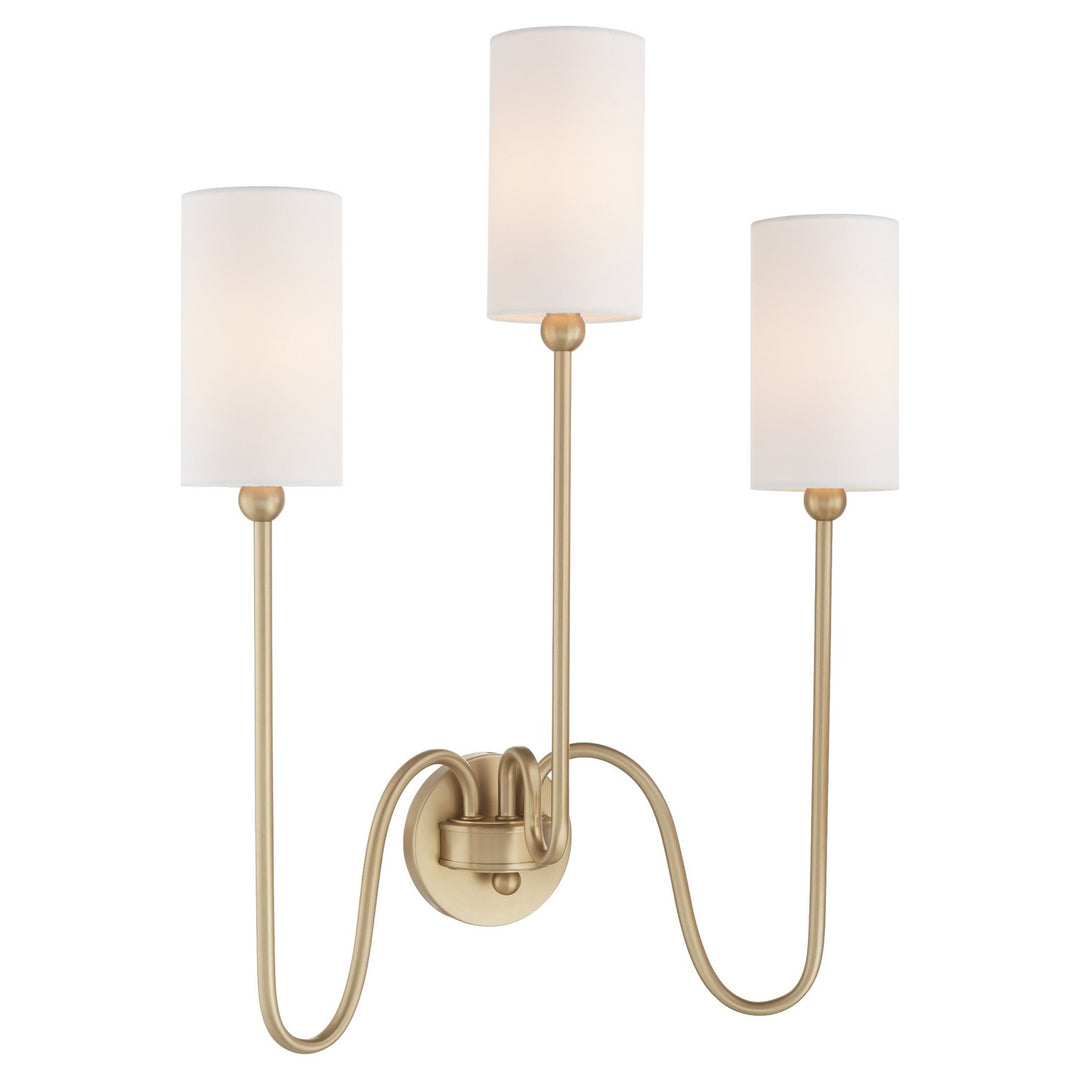 Quorum Three Light Wall Mount