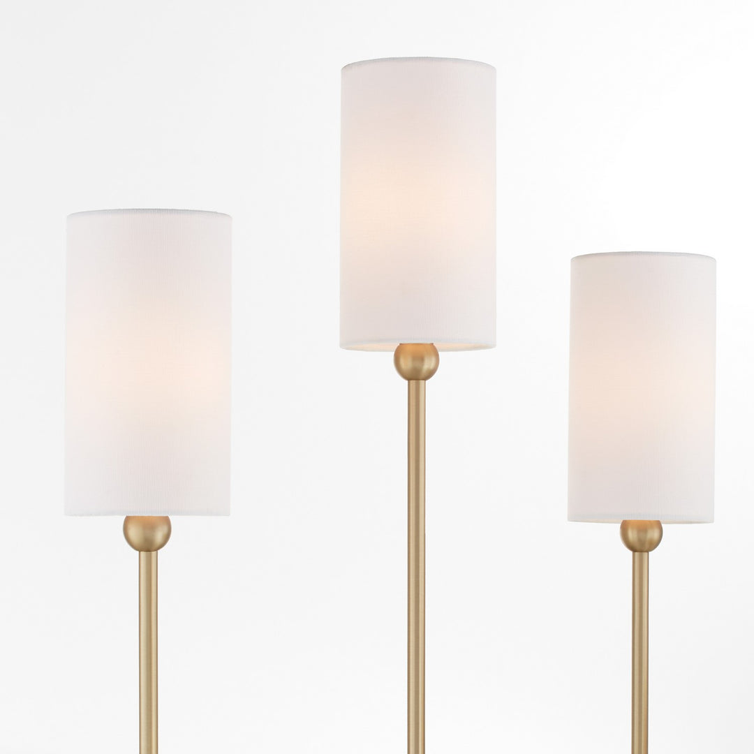 Quorum Three Light Wall Mount