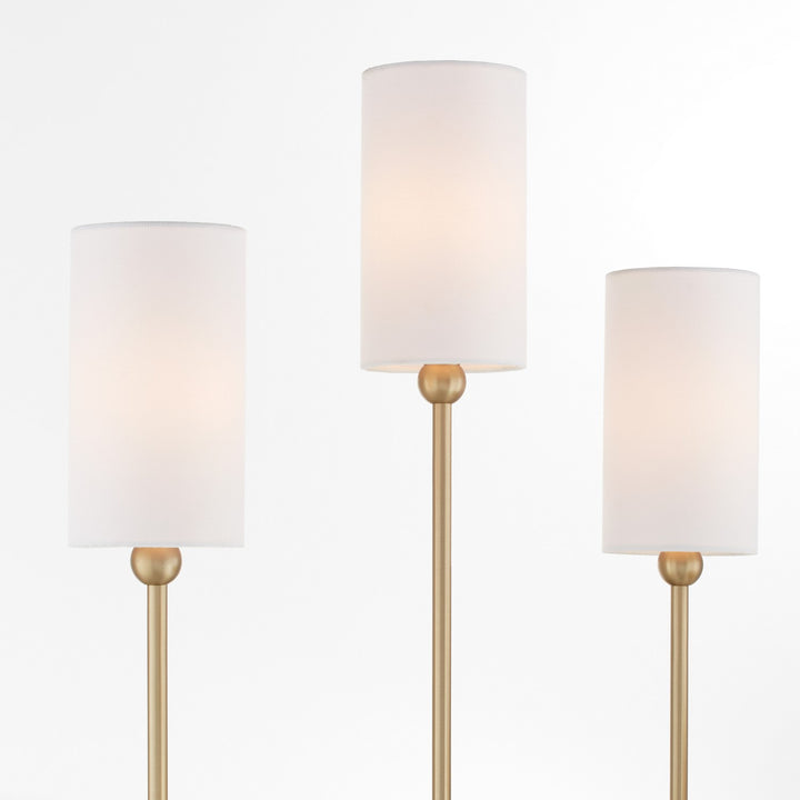 Quorum Three Light Wall Mount