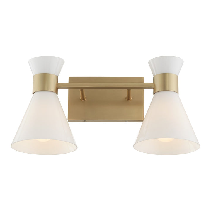 Quorum Two Light Vanity