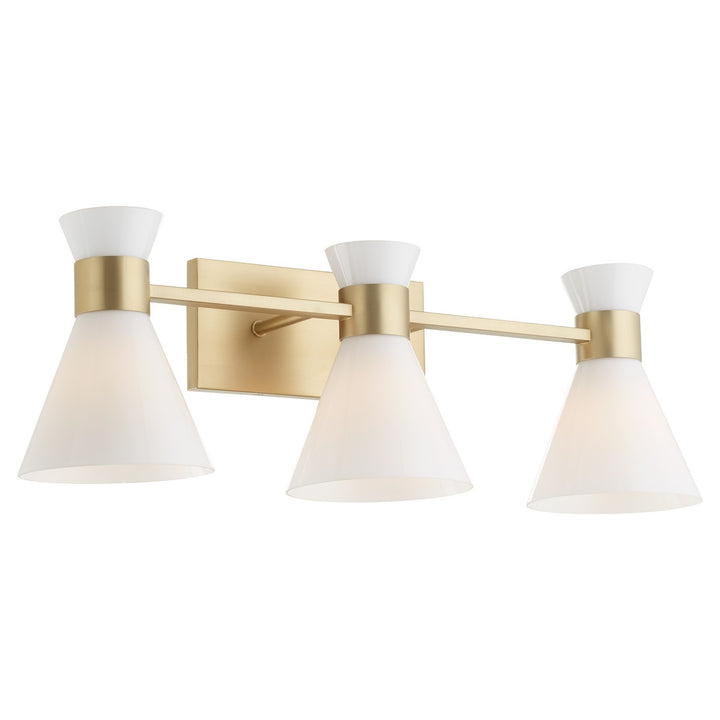 Quorum Three Light Vanity
