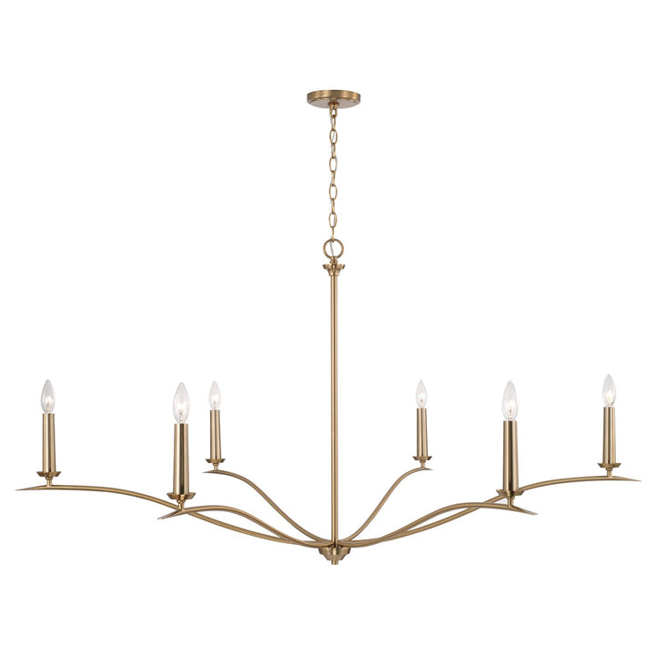 Capital Lighting Six Light Chandelier