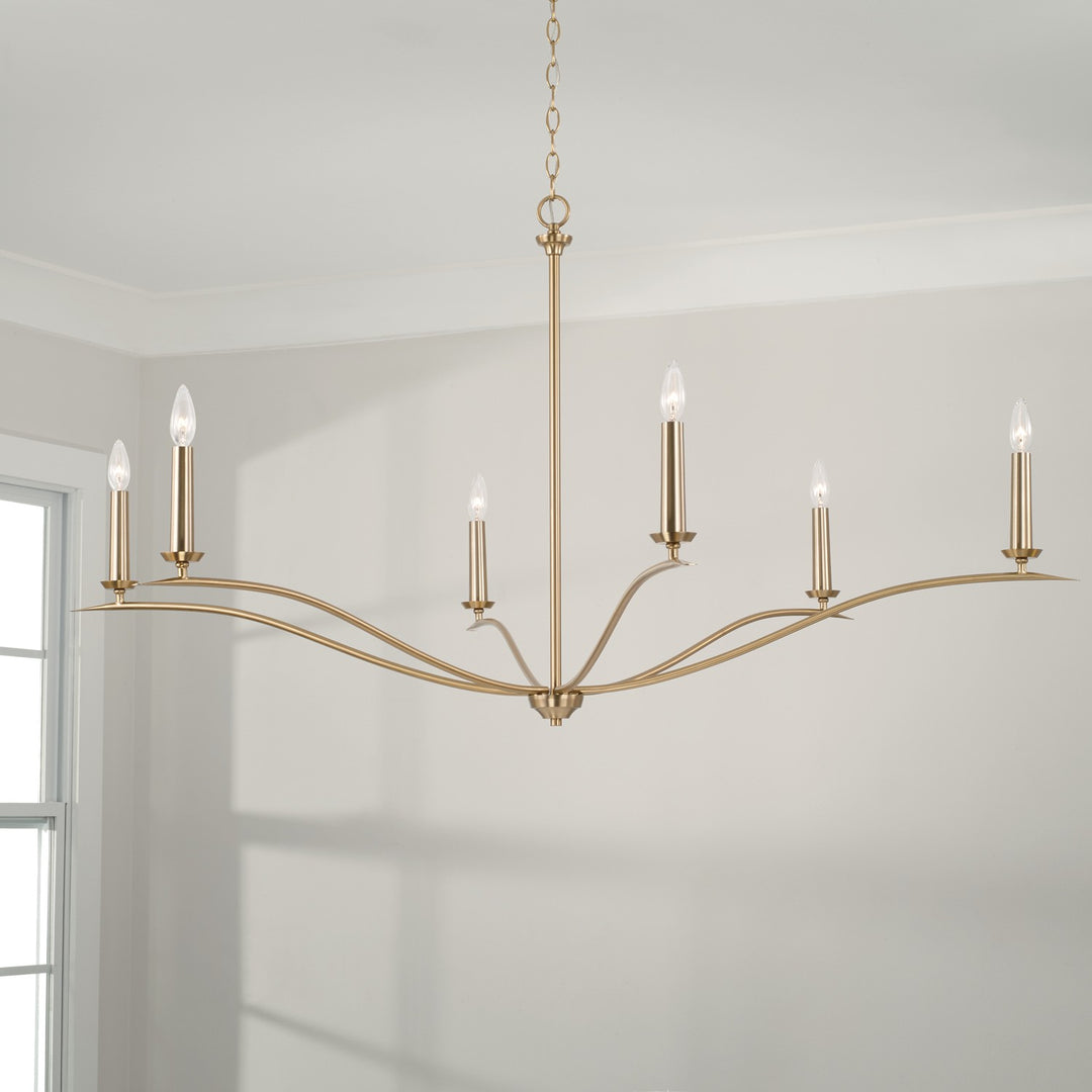 Capital Lighting Six Light Chandelier