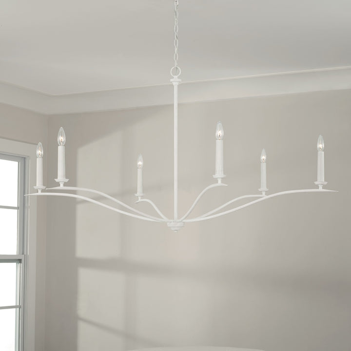 Capital Lighting Six Light Chandelier