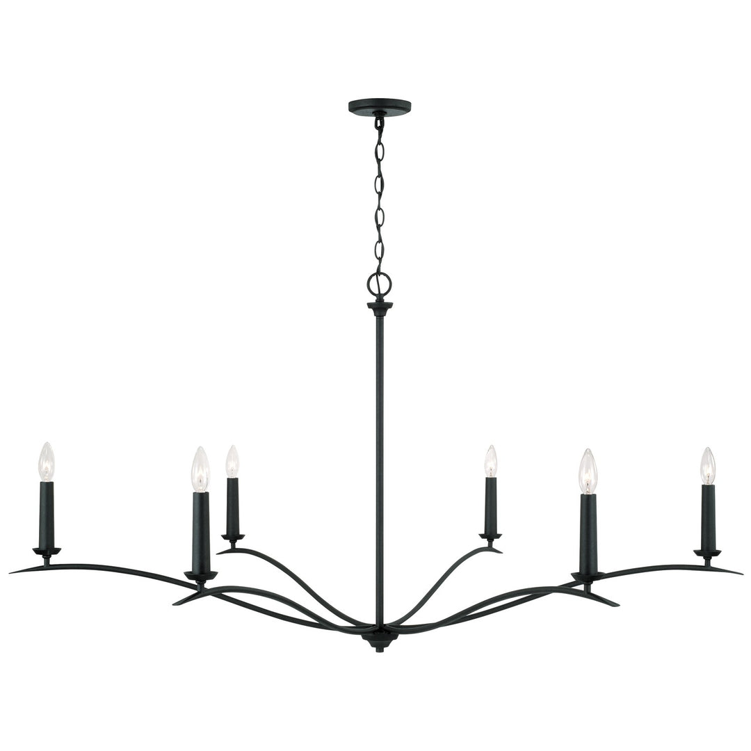 Capital Lighting Six Light Chandelier