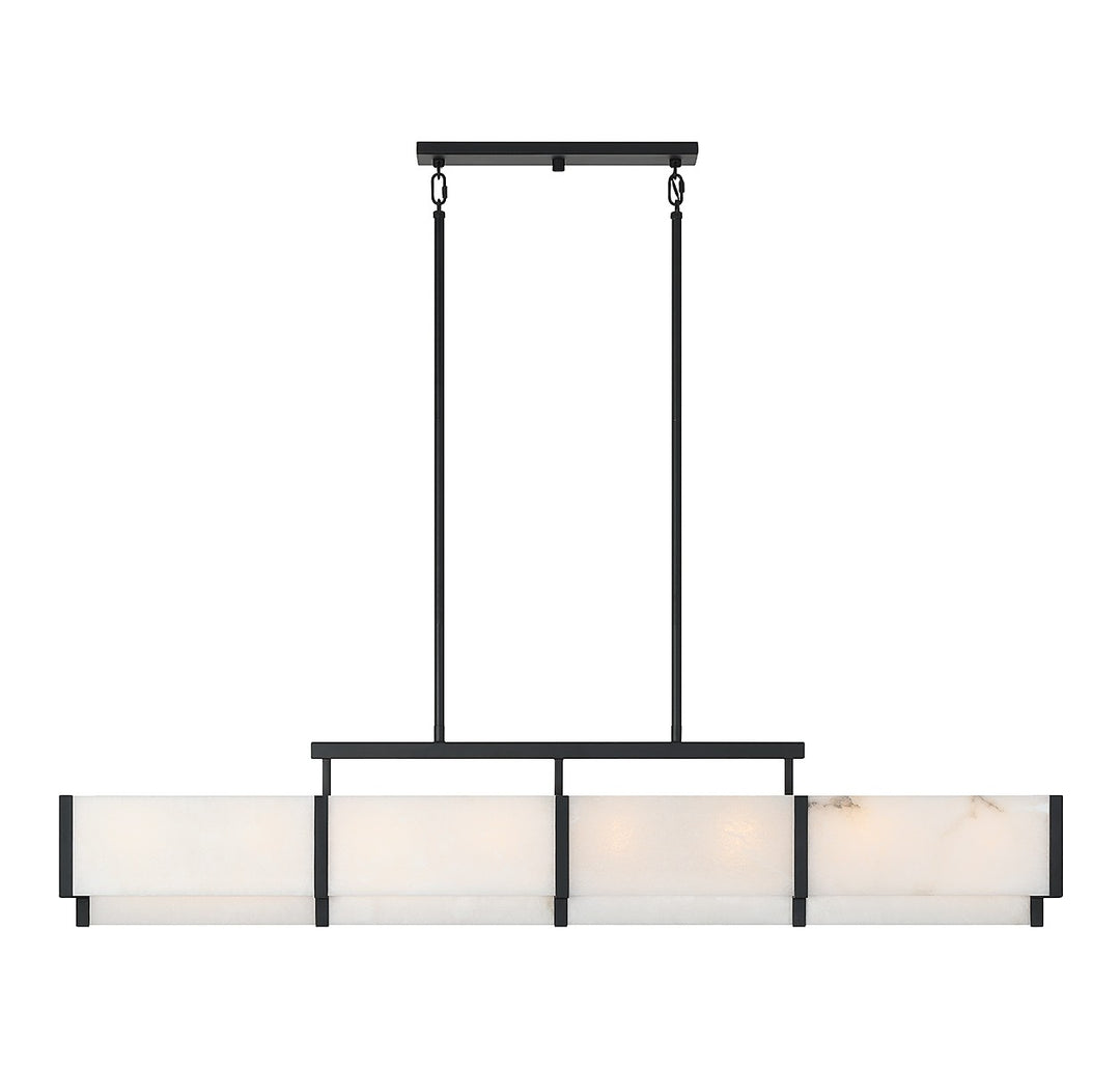 Savoy House Orleans Eight Light Linear Chandelier