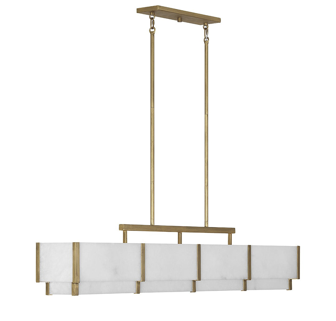 Savoy House Orleans Eight Light Linear Chandelier