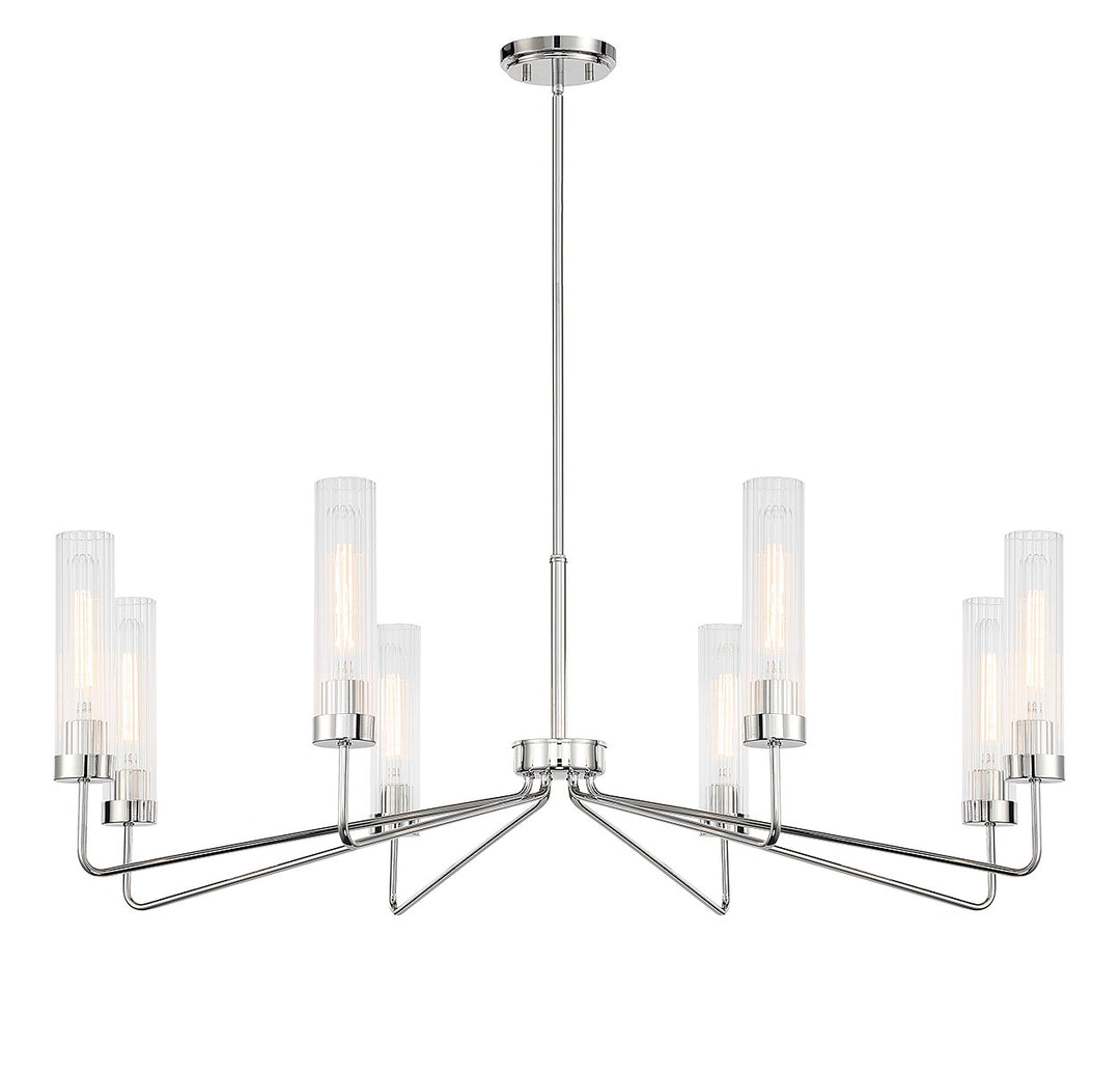 Savoy House Baker Eight Light Chandelier