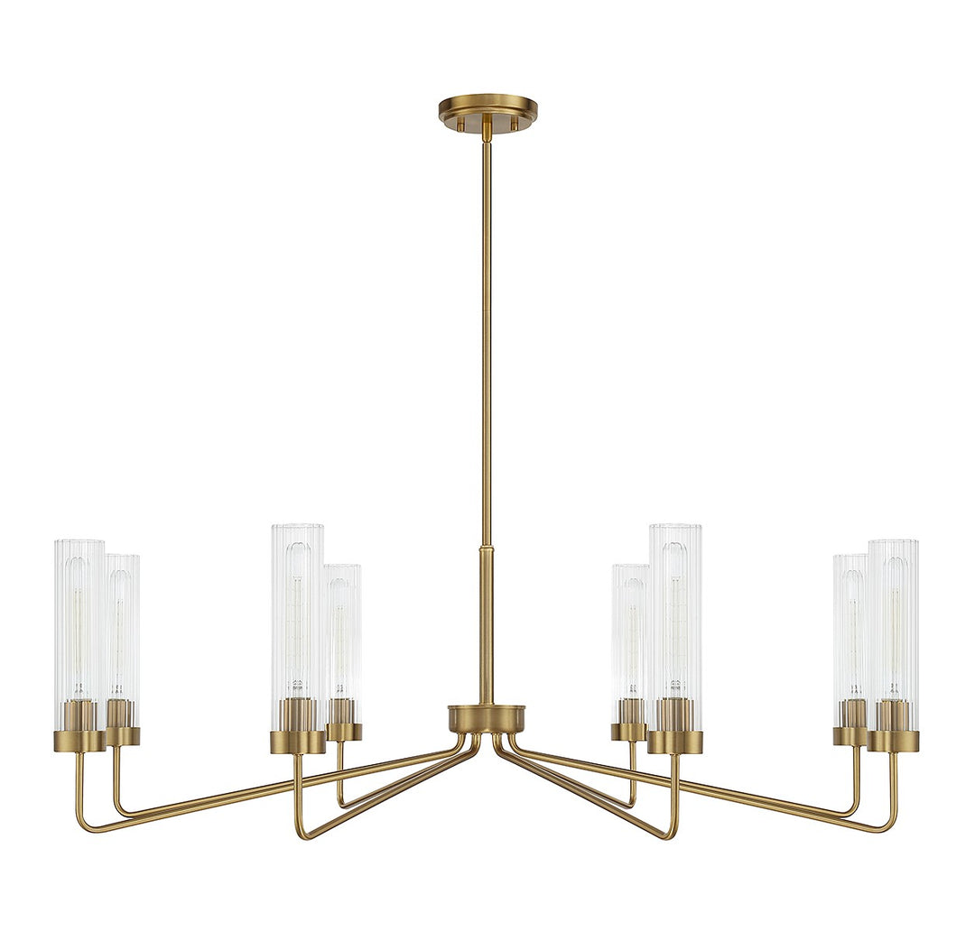 Savoy House Baker Eight Light Chandelier