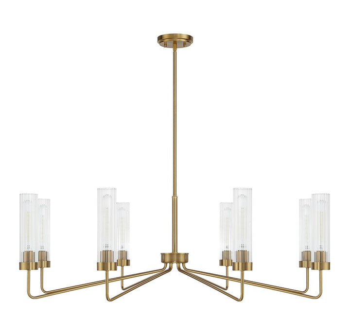 Savoy House Baker Eight Light Chandelier