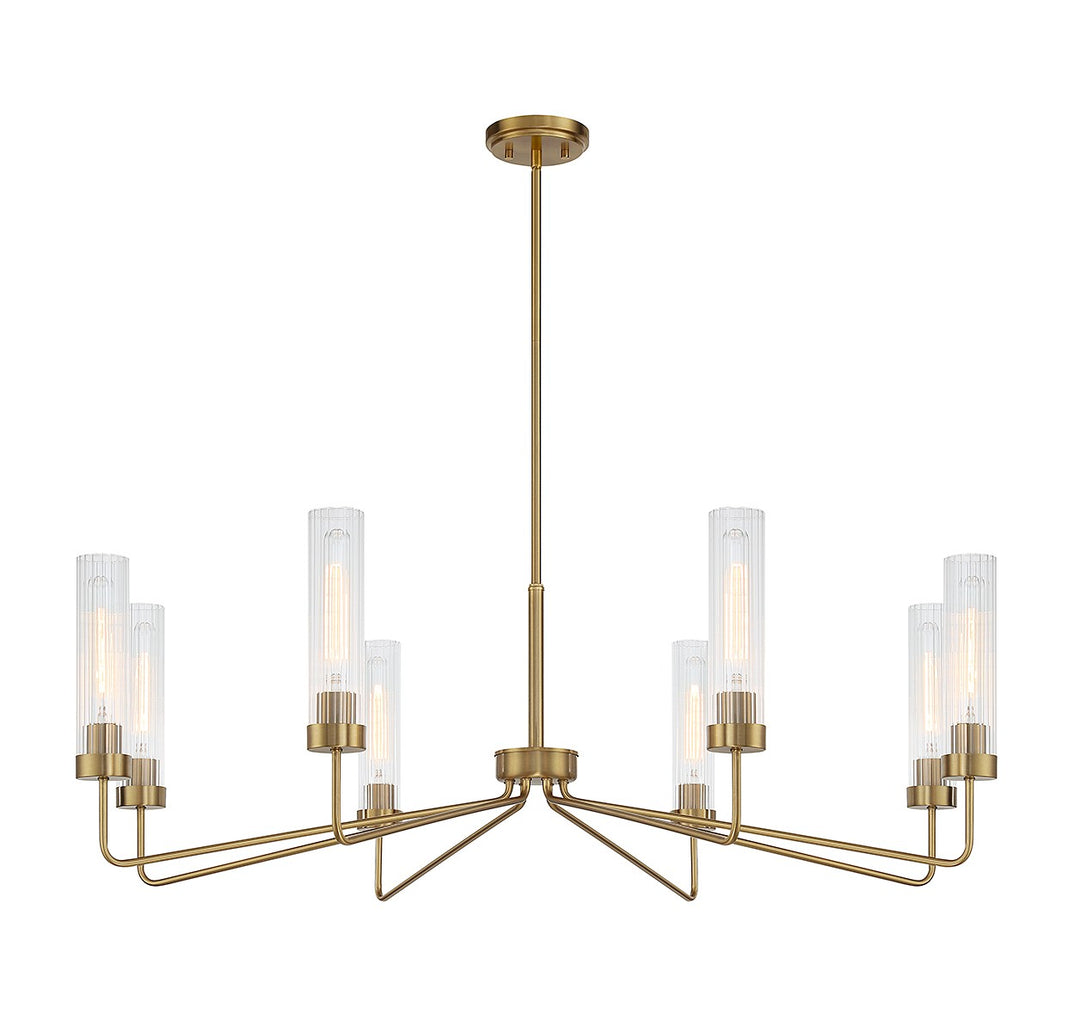 Savoy House Baker Eight Light Chandelier