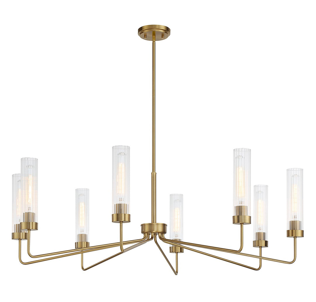 Savoy House Baker Eight Light Chandelier