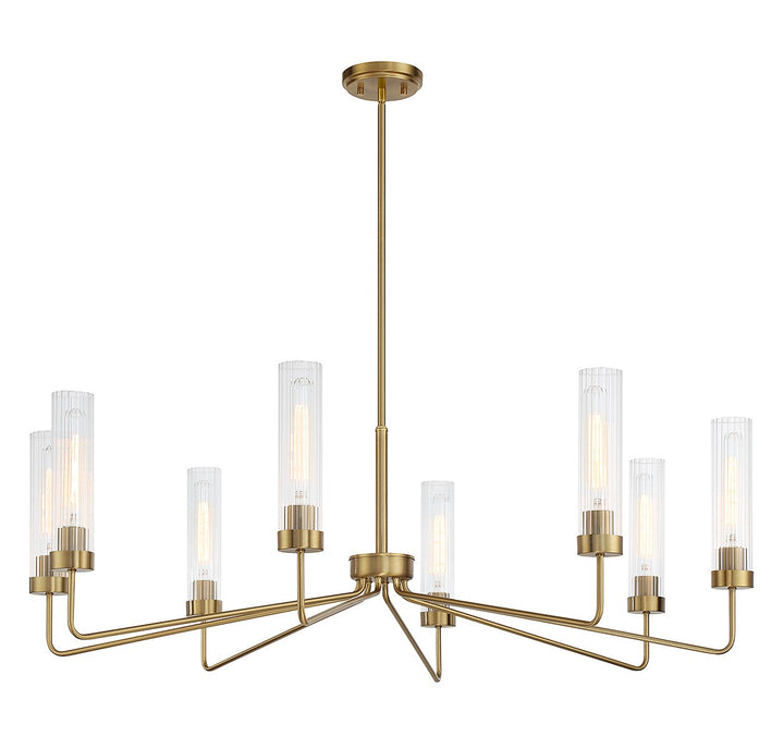 Savoy House Baker Eight Light Chandelier