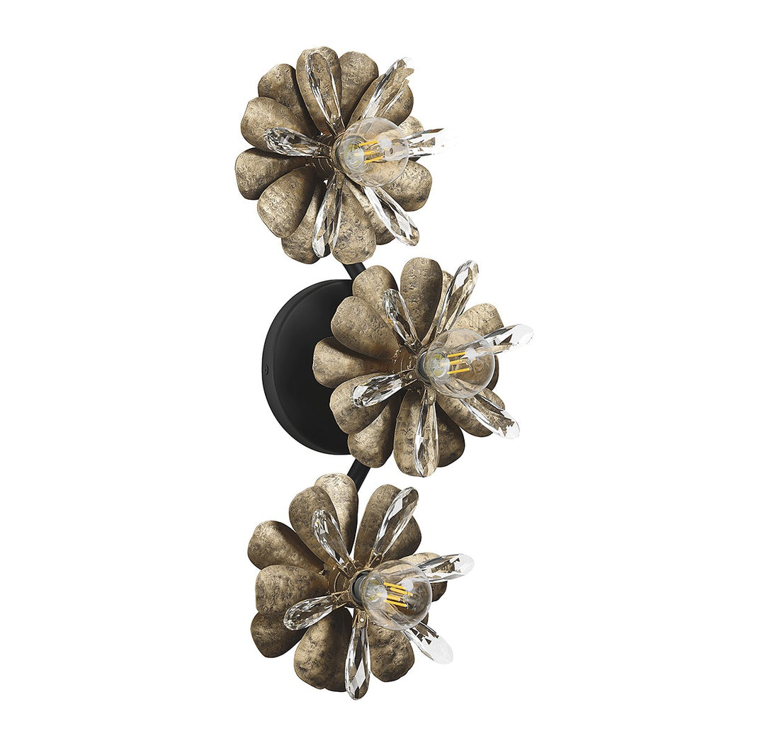 Savoy House Giselle Three Light Wall Sconce