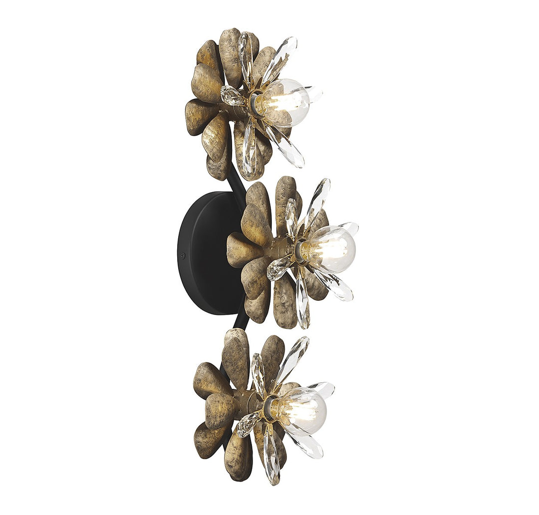 Savoy House Giselle Three Light Wall Sconce