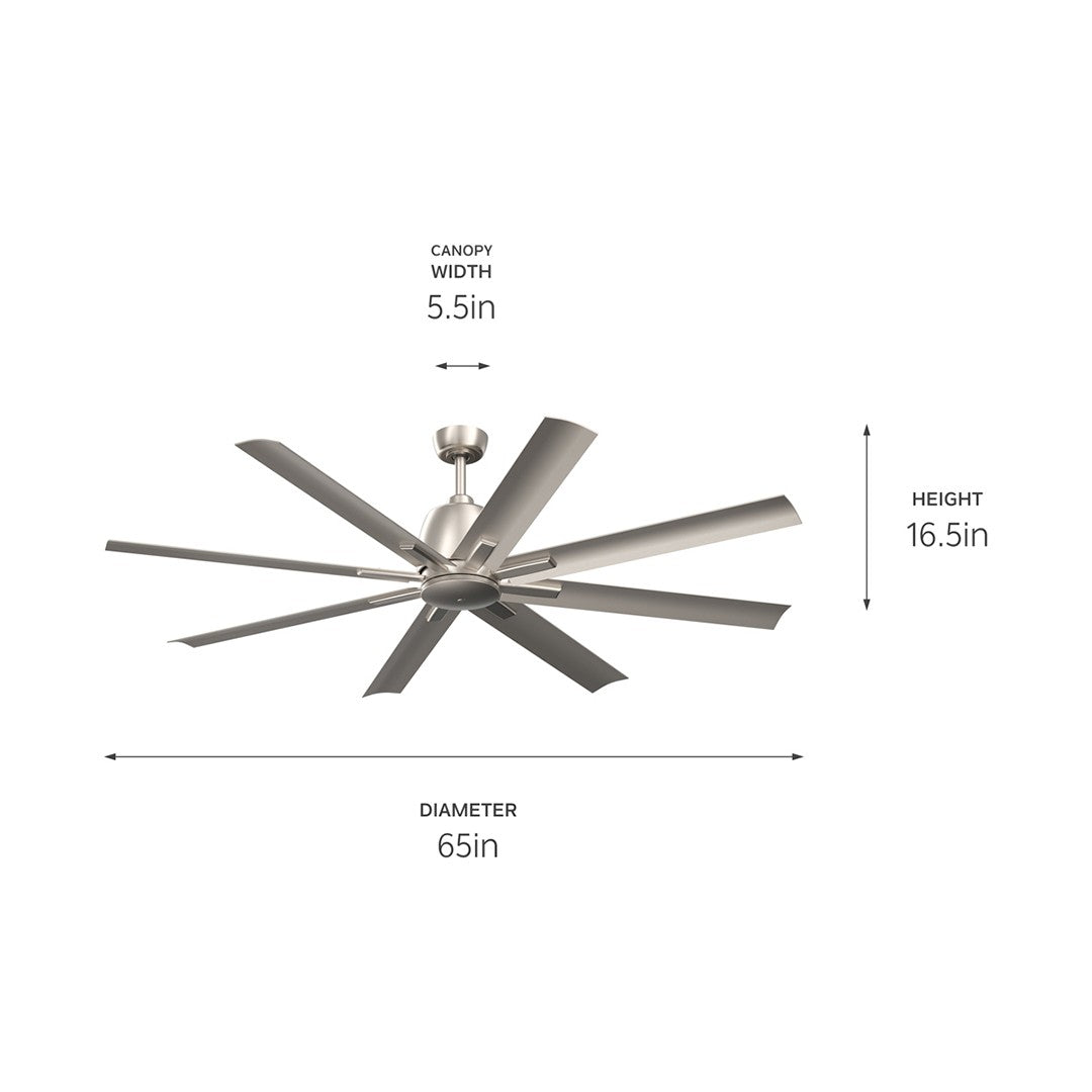 Kichler 65"Ceiling Fan