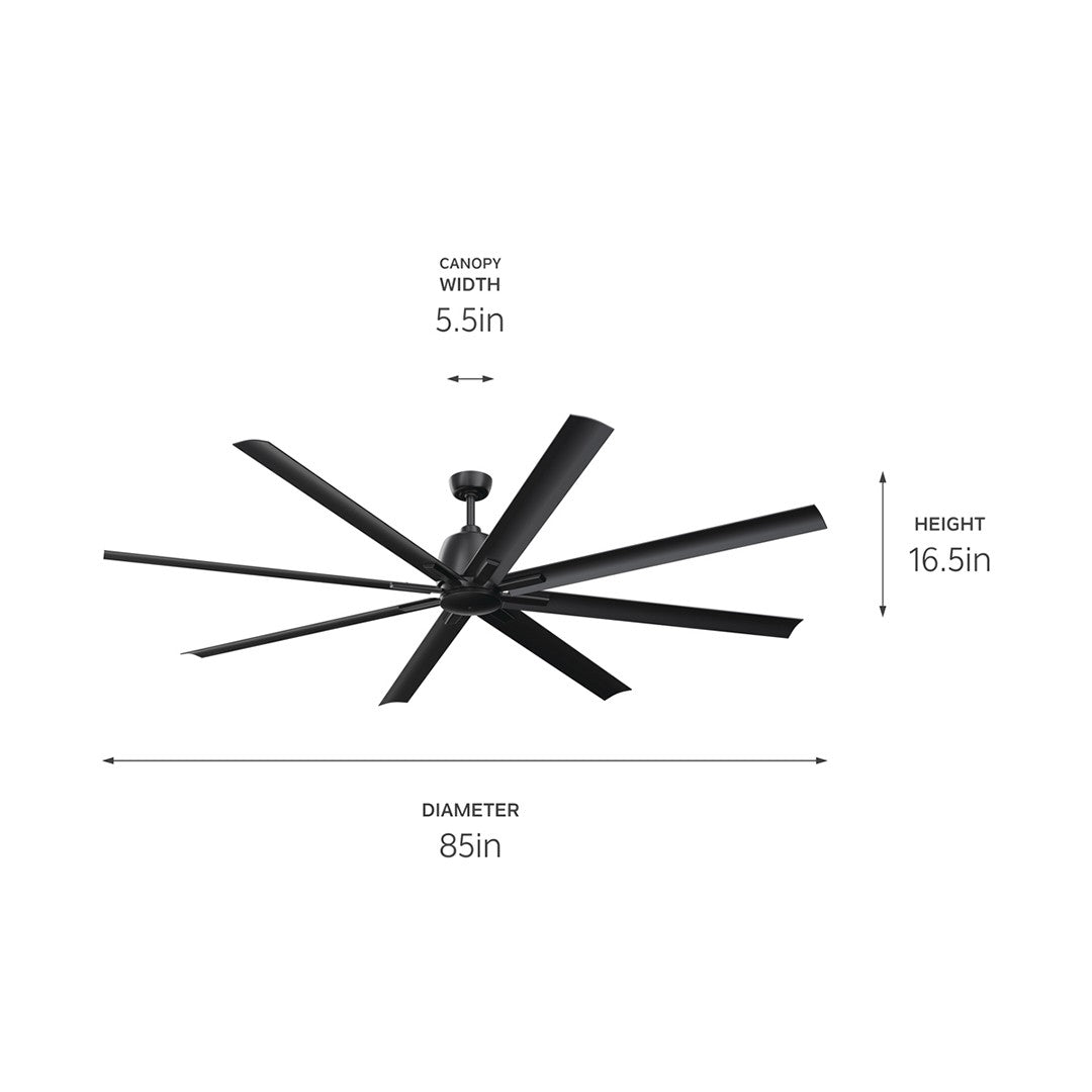 Kichler 84"Ceiling Fan