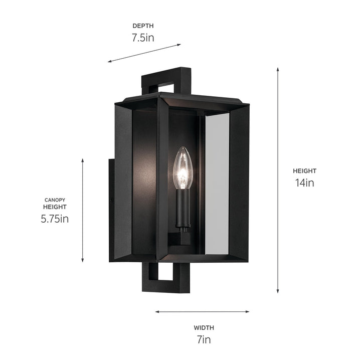 Kichler One Light Outdoor Wall Mount