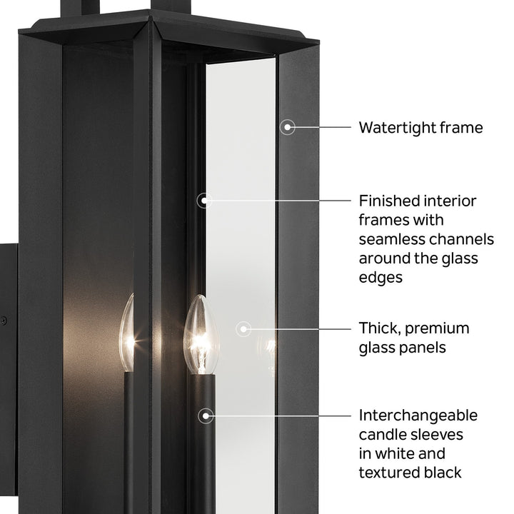 Kichler Two Light Outdoor Wall Mount