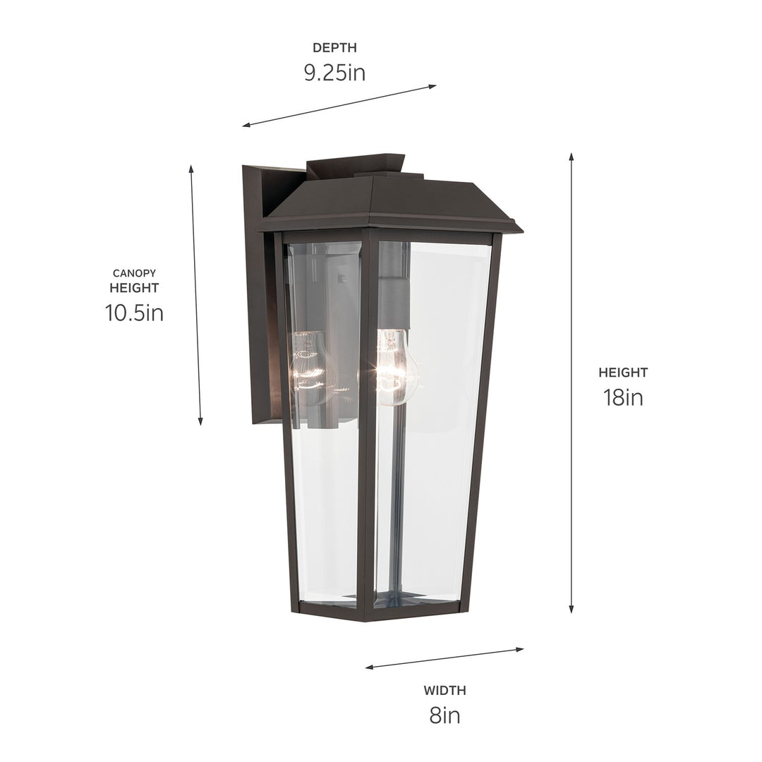 Kichler One Light Outdoor Wall Mount