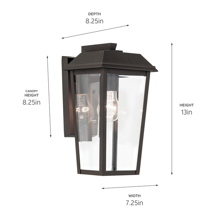 Kichler One Light Outdoor Wall Mount