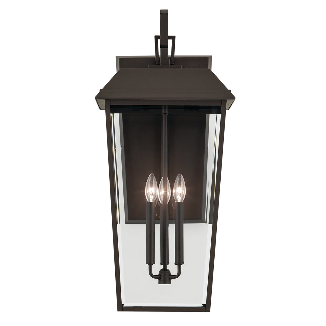 Kichler Three Light Outdoor Wall Mount