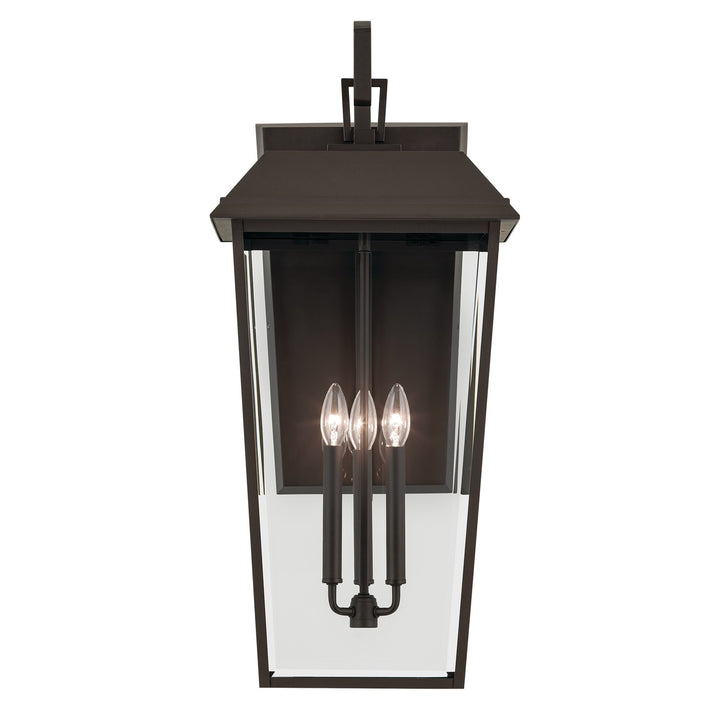 Kichler Three Light Outdoor Wall Mount