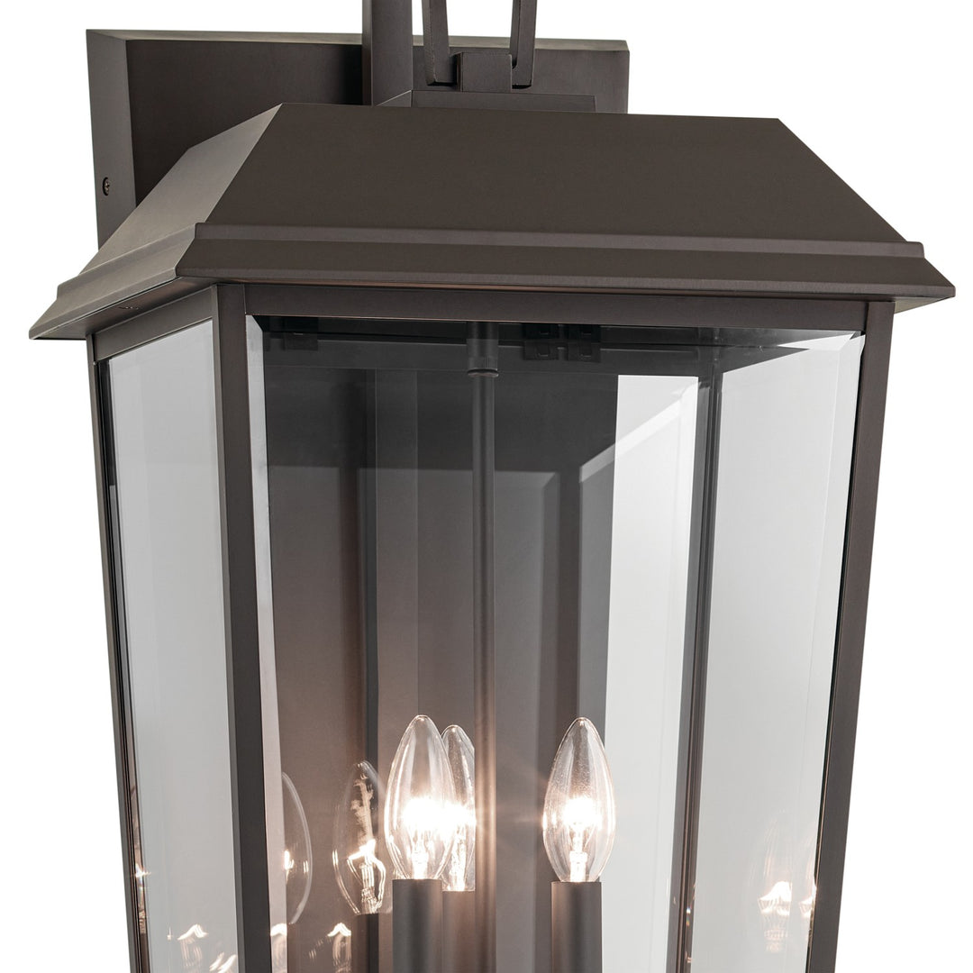 Kichler Three Light Outdoor Wall Mount