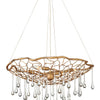 Laguna LED Chandelier in Burnished Gold