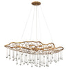 Laguna LED Chandelier in Burnished Gold