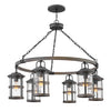 Lakehouse LED Lantern in Aged Zinc