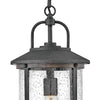 Lakehouse LED Outdoor Lantern in Aged Zinc