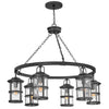 Lakehouse LED Outdoor Lantern in Black